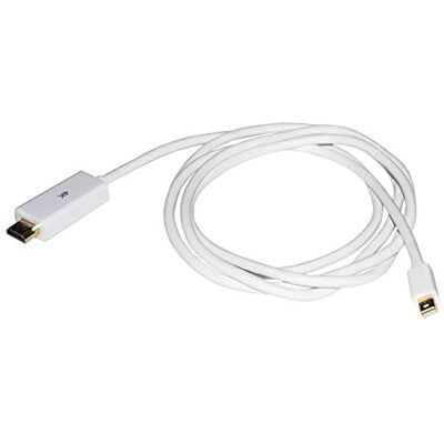 LINK LKADAT36 Cavo CONNETTORI Mini Display Port HDMI 4K MT 1,80, Bianco LINK LKADAT36 Cavo CONNETTORI Mini Display Port HDMI 4K MT 1,80, Bianco
