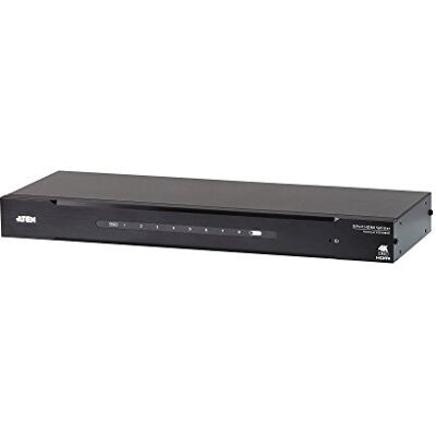Aten vs0108hb HDMI True 4 K Splitter, 8 Ports Nero Aten vs0108hb HDMI True 4 K Splitter, 8 Ports Nero