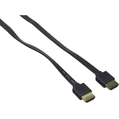 LINK LKCHDUS2 Cavo HDMI Piatto Ultra Slim 4K (1,8 Metri, Nero) – Mini connettori salvaspazio per installazioni in spazi ristretti – Contatti Dorati per Trasmissione Segnale ottimale LINK LKCHDUS2 Cavo HDMI Piatto Ultra Slim 4K (1,8 Metri, Nero) – Mini connettori salvaspazio per installazioni in spazi ristretti – Contatti Dorati per Trasmissione Segnale ottimale