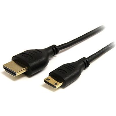 Cavo HDMI per Canon Mini C per la maggior parte dei modelli EOS + fotocamere digitali Rebel DSLR, Ixus, Powershot e telecamera Legria V1,4 ad alta velocità con Ethernet di DragonTrading® Cavo HDMI per Canon Mini C per la maggior parte dei modelli EOS + fotocamere digitali Rebel DSLR, Ixus, Powershot e telecamera Legria V1,4 ad alta velocità con Ethernet di DragonTrading®