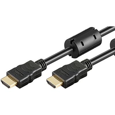 Ewent EW-130109-100-N-P Cavo HDMI 1.4 con Ethernet e Ferriti A/A, Maschio-Maschio, Supporta 3D Fino a 1920x1080p, 10 Metri Ewent EW-130109-100-N-P Cavo HDMI 1.4 con Ethernet e Ferriti A/A, Maschio-Maschio, Supporta 3D Fino a 1920x1080p, 10 Metri
