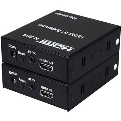 LINK LKEXT167 Estensore HDMI Tramite Cavo CAT5E/6 fino a 150 Metri collegamento in rete Tramite IP LINK LKEXT167 Estensore HDMI Tramite Cavo CAT5E/6 fino a 150 Metri collegamento in rete Tramite IP