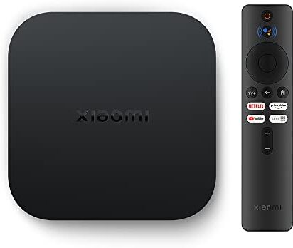 Xiaomi Mi TV Box S 2ª Generazione Reproductor Streaming en 4K Ultra HD, Bluetooth, Wi-Fi, Dolby Vision & HDR10+, 2GB RAM + 8GB ROM, Nero