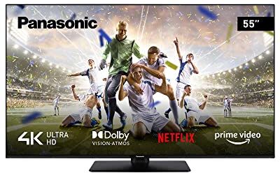 Panasonic TX-55MX600E, Linux Smart 2023 TV LED 4K Ultra HD 55 Pollici, High Dynamic Range (HDR), Dolby Atmos e Dolby Vision, Supporto Assistente Google e Amazon Alexa, Bluetooth, Nero