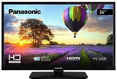 Panasonic TX-24M330E, 2023 TV LED HD da 24 Pollici, USB Media Player, Audio Surround, Modalità Hotel, HDMI, Possibilità di Montaggio a Parete, Nero