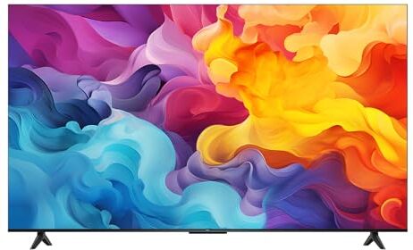 TCL 65V6B TV 65”, 4K HDR, Ultra HD, Google TV con design senza bordi, Dolby Audio, compatibile con Google Assistant e Alexa