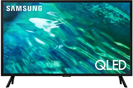 Samsung TV QE32Q50AEUXZT QLED Full HD, Smart TV 32" Quantum HDR, 100% Volume Colore, OTS Lite, Slim Design, Integrato con Bixby e Alexa compatibile con Google Assistant, Black 2023