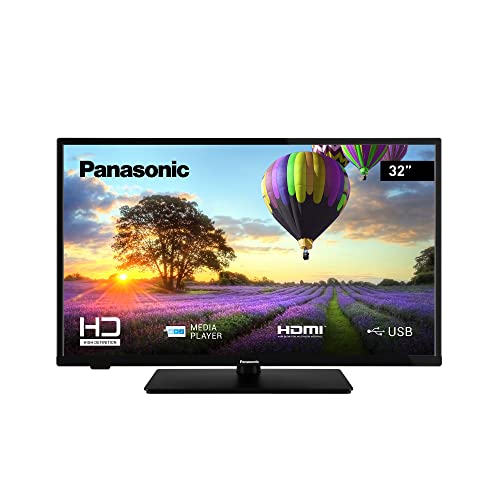 Panasonic TX-32M330E, 2023 TV LED HD da 32 Pollici, USB Media Player, Audio Surround, Modalità Hotel, HDMI, Possibilità di Montaggio a Parete, Nero