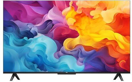 TCL 43V6B TV 43”, 4K HDR, Ultra HD, Google TV con design senza bordi, Dolby Audio, compatibile con Google Assistant e Alexa