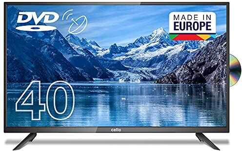 Cello C4020FDE 40" Full HD LED TV con Integrato DVD Player