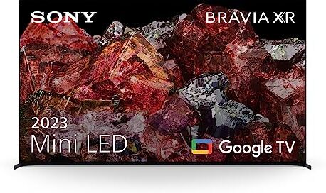 Sony BRAVIA XR, XR-85X95L, Mini LED, 4K HDR, Google TV, ECO PACK, BRAVIA CORE, Ottimo per PlayStation5, Aluminium Seamless Edge Design, Modello 2023