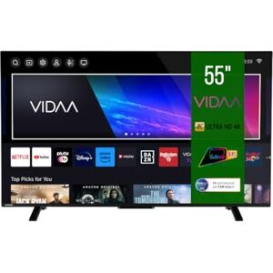 Toshiba Smart VIDAA TV 55" Ultra HD 55UV2363DA TV 4K 55 Pollici, Televisore LED Compatibile con Alexa, DVB-T2, Tecnologia LED, Dolby Vision HDR10, HDMI 2.1 Toshiba Smart VIDAA TV 55" Ultra HD 55UV2363DA TV 4K 55 Pollici, Televisore LED Compatibile con Alexa, DVB-T2, Tecnologia LED, Dolby Vision HDR10, HDMI 2.1
