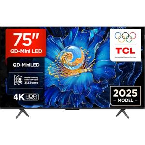 TCL - 75C61KSX2 - 75 - QLED mini - TV TCL - 75C61KSX2 - 75 - QLED mini - TV