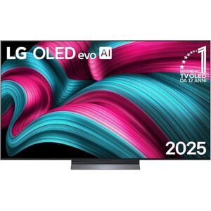 LG OLED evo AI C5 65 pollici, Smart TV 4K, Processore α9 Gen8, Brightness Booster, webOS con AI, Dolby Vision & Atmos, Gaming con VRR e GSYNC 4K@144Hz, OLED65C56LB 2025 LG OLED evo AI C5 65 pollici, Smart TV 4K, Processore α9 Gen8, Brightness Booster, webOS con AI, Dolby Vision & Atmos, Gaming con VRR e GSYNC 4K@144Hz, OLED65C56LB 2025