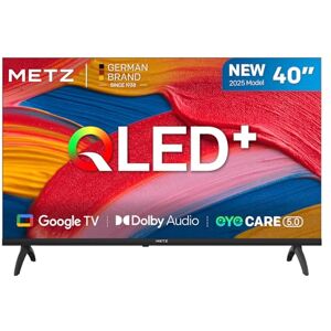 Metz QLED 40 Pollici Smart TV FHD MQF7000Z, HDR10, Dolby Audio, Riduzione Luce Blu, Google TV, Googlecast,Tuner DVB-T/T2/C/S/S2/Analogico Metz QLED 40 Pollici Smart TV FHD MQF7000Z, HDR10, Dolby Audio, Riduzione Luce Blu, Google TV, Googlecast,Tuner DVB-T/T2/C/S/S2/Analogico