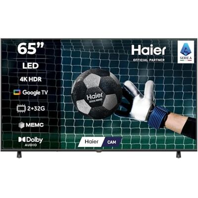 Smart TV Haier 65" 4K Ultra HD - Nero Smart TV Haier 65" 4K Ultra HD - Nero