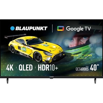 Blaupunkt BL-40QCG6000S Smart TV QLED 40", Full HD 1920x1080, Google TV, HDR10, Dolby Audio, Wi-Fi, Bluetooth, Nero Blaupunkt BL-40QCG6000S Smart TV QLED 40", Full HD 1920x1080, Google TV, HDR10, Dolby Audio, Wi-Fi, Bluetooth, Nero