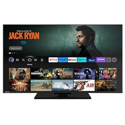 Toshiba Smart Fire TV 40" Full HD 40LF3F63DAR, TV 40 Pollici con Alexa Integrata, Televisore LED Compatibile con Alexa, DVB-T2, Tecnologia LED, HDR, HDMI 2.1, Dolby Audio Toshiba Smart Fire TV 40" Full HD 40LF3F63DAR, TV 40 Pollici con Alexa Integrata, Televisore LED Compatibile con Alexa, DVB-T2, Tecnologia LED, HDR, HDMI 2.1, Dolby Audio