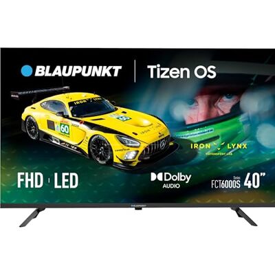 Blaupunkt BL-40FCT6000S Smart TV, 40", Full HD 1920x1080, LED Direct, Tizen, Wi-Fi, Bluetooth, Dolby Audio, HDR, Nero Blaupunkt BL-40FCT6000S Smart TV, 40", Full HD 1920x1080, LED Direct, Tizen, Wi-Fi, Bluetooth, Dolby Audio, HDR, Nero