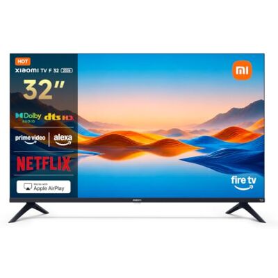 Xiaomi TV 32 pollici 2026, HD Smart TV Fire TV Dolby Audio L32MB-FAVEU DTS-HD,DTS Virtual:X, DTS-HD, Alexa Voice Control, Compatible with Apple AirPlay Xiaomi TV 32 pollici 2026, HD Smart TV Fire TV Dolby Audio L32MB-FAVEU DTS-HD,DTS Virtual:X, DTS-HD, Alexa Voice Control, Compatible with Apple AirPlay