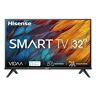 Hisense 32" LCD HD Ready 2023 32A4K, Smart TV VIDAA U6, Compabilità Alexa, Tuner DVB-T2/S2 HEVC 10