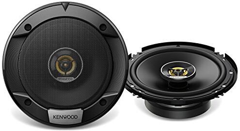 Kenwood Altoparlanti a 2 vie, 16 cm, colore: Nero