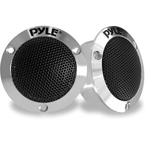 Pyle PRICE GLITCH 1.0” Dome Tweeter 80 Watts at 4-Ohm, Car Tweeter with Aluminum Housings, Enhance Lower Frequency Music Note, 2.3 Inches Full Range Car Speakers Pyle PRICE GLITCH 1.0” Dome Tweeter 80 Watts at 4-Ohm, Car Tweeter with Aluminum Housings, Enhance Lower Frequency Music Note, 2.3 Inches Full Range Car Speakers