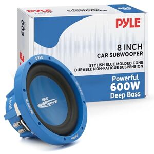 Pyle PLBW84 Subwoofer ad alta potenza, 600 W, 20,3 cm, colore: Blu Pyle PLBW84 Subwoofer ad alta potenza, 600 W, 20,3 cm, colore: Blu
