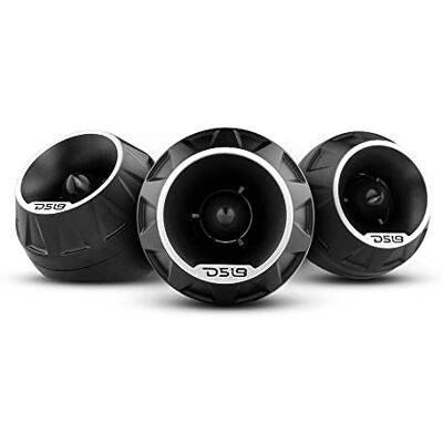 DS18 Tweeter in alluminio ad alta compressione al neodimio Bullet Tweeter 3 in 1, superficie del tweeter, flush/angolo, 200 Watt, 4 Ohm DS18 Tweeter in alluminio ad alta compressione al neodimio Bullet Tweeter 3 in 1, superficie del tweeter, flush/angolo, 200 Watt, 4 Ohm