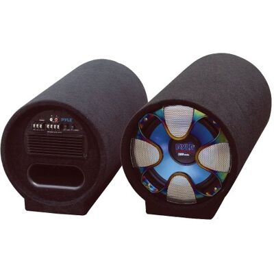 Pyle Subwoofer Auto da 20 Centimetri, Subwoofer da 250 Watt con Bobina in Alluminio da 4 Centimetri, 4 Ohm, Frequenza 35Hz-800Hz, LED, RCA Pyle Subwoofer Auto da 20 Centimetri, Subwoofer da 250 Watt con Bobina in Alluminio da 4 Centimetri, 4 Ohm, Frequenza 35Hz-800Hz, LED, RCA