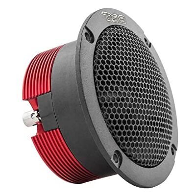 DS18 Tweeter al neodimio ad alta compressione da 3,3 cm, 320 W max, 160 W RMS con tweeter crossover integrato, sono i migliori nel mercato audio e vocale professionale (1 altoparlante) DS18 Tweeter al neodimio ad alta compressione da 3,3 cm, 320 W max, 160 W RMS con tweeter crossover integrato, sono i migliori nel mercato audio e vocale professionale (1 altoparlante)