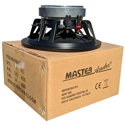 MASTER AUDIO 1 WOOFER PA08/8 altoparlante diffusore 20,00 cm 200 mm 8" da 240 watt rms 480 watt max impedenza 8 ohm con sensibilità 92 db, 1 pezzo MASTER AUDIO 1 WOOFER PA08/8 altoparlante diffusore 20,00 cm 200 mm 8" da 240 watt rms 480 watt max impedenza 8 ohm con sensibilità 92 db, 1 pezzo