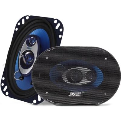 Pyle Casse Auto, Altoparlante Stereo 3 Vie, Audio Triaxiale 240 Watt per Coppia con Impedenza 4 Ohm e Tweeter a Piezo da 19 Millimetri Pyle Casse Auto, Altoparlante Stereo 3 Vie, Audio Triaxiale 240 Watt per Coppia con Impedenza 4 Ohm e Tweeter a Piezo da 19 Millimetri