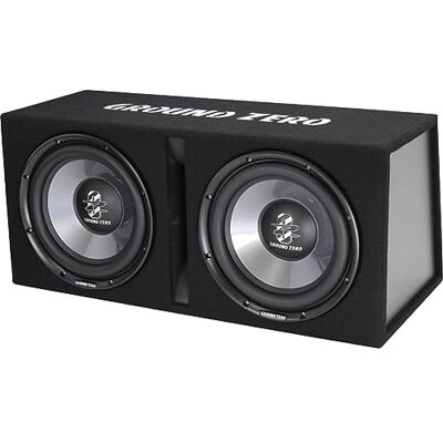 Ground Zero Subwoofer GZIB 2.3000XSPL 2000 watt SPL cassa box doppio 30 auto ALTA POTENZA reflex Ground Zero Subwoofer GZIB 2.3000XSPL 2000 watt SPL cassa box doppio 30 auto ALTA POTENZA reflex