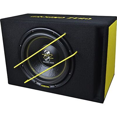 Ground Zero Subwoofer GZIB 3000XSPL in cassa reflex 1000 Watt box incassato Ground Zero Subwoofer GZIB 3000XSPL in cassa reflex 1000 Watt box incassato