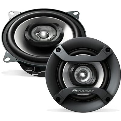 Pioneer Altoparlanti coassiali a 2 vie per auto, gamma completa, altoparlanti rotondi da 4", potenza massima 150 W (coppia) Pioneer Altoparlanti coassiali a 2 vie per auto, gamma completa, altoparlanti rotondi da 4", potenza massima 150 W (coppia)