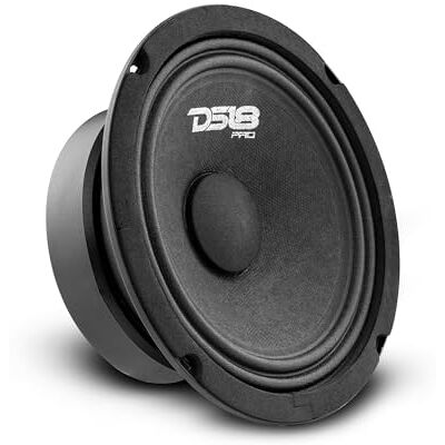 DS18 PRO-GM6 Classic Midrange Altoparlante 8 Ohm 480 Watt Max, 140 Watt RMS 1 Speaker Nuovo Modello 6.5-inch DS18 PRO-GM6 Classic Midrange Altoparlante 8 Ohm 480 Watt Max, 140 Watt RMS 1 Speaker Nuovo Modello 6.5-inch