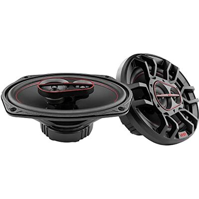 DS18 Gen-X6.9 6x9 180 Watt a 4 Vie Altoparlanti coassiali con Rete Grills 4 Ohm Venduto Come Un Paio di 2 Nero DS18 Gen-X6.9 6x9 180 Watt a 4 Vie Altoparlanti coassiali con Rete Grills 4 Ohm Venduto Come Un Paio di 2 Nero