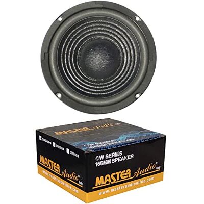 MASTER AUDIO 1 SUBWOOFER CW650/4+4 altoparlante da 16,50 cm 165 mm 6,5" 120 watt rms 240 watt max doppia bobina 4+4 ohm cofano bagagliaio, 1 pezzo MASTER AUDIO 1 SUBWOOFER CW650/4+4 altoparlante da 16,50 cm 165 mm 6,5" 120 watt rms 240 watt max doppia bobina 4+4 ohm cofano bagagliaio, 1 pezzo