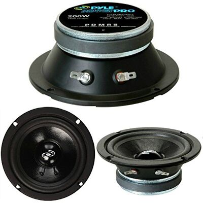 Pyle 1 MIDRANGE PDMR5 altoparlante diffusore da 13,00 cm 130 mm 5" da 100 watt rms e 200 watt max con impedenza 8 ohm per casa feste party, 1 pezzo Pyle 1 MIDRANGE PDMR5 altoparlante diffusore da 13,00 cm 130 mm 5" da 100 watt rms e 200 watt max con impedenza 8 ohm per casa feste party, 1 pezzo
