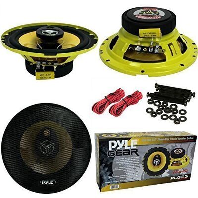 Pyle COPPIA DI ALTOPARLANTI DIFFUSORI PLG6.3 PLG 6.3 DA 16,50 CM 165 MM 6,5" DA 280 WATT RMS E 560 WATT MAX A COPPIA DA PREDISPOSIZIONE AUTO SISTEMA A 3 VIE COASSIALI PER ALLOGGIAMENTI STANDARD PORTE, PORTIERE E SPORTELLI AUTO Pyle COPPIA DI ALTOPARLANTI DIFFUSORI PLG6.3 PLG 6.3 DA 16,50 CM 165 MM 6,5" DA 280 WATT RMS E 560 WATT MAX A COPPIA DA PREDISPOSIZIONE AUTO SISTEMA A 3 VIE COASSIALI PER ALLOGGIAMENTI STANDARD PORTE, PORTIERE E SPORTELLI AUTO