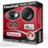 Vauxhall Opel Vivaro Porta Anteriore Altoparlanti Pioneer Altoparlanti Auto + Adattatore, 240 W