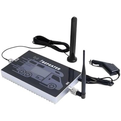 SMTYXS Ripetitore Di Segnale For Auto, Amplificatore 5G, For Cellulare, Uso Su Veicoli For Roulotte, Pick-up, Camion N20, N28, B5, B8, N1, N3, B7 Copertura più ampia(850 900 1800 2100mhz) SMTYXS Ripetitore Di Segnale For Auto, Amplificatore 5G, For Cellulare, Uso Su Veicoli For Roulotte, Pick-up, Camion N20, N28, B5, B8, N1, N3, B7 Copertura più ampia(850 900 1800 2100mhz)