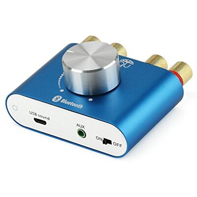 DollaTek TPA3110 30W * 2 Mini Stereo a Due canali Wireless Bluetooth Audio Amplificatore di Segnale Digitale Amplificatore di Potenza per Tablet PC Portatili Smartphone ect Blu DollaTek TPA3110 30W * 2 Mini Stereo a Due canali Wireless Bluetooth Audio Amplificatore di Segnale Digitale Amplificatore di Potenza per Tablet PC Portatili Smartphone ect Blu