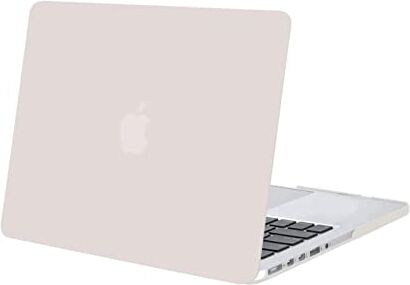 MOSISO Custodia Rigida Compatibile con MacBook Pro Retina 13 Pollici Vecchia Versione (Modello: A1502 & A1425) (Rilasciato 2015-Fine 2012), Plastica Case Cover, Grigio Roccia