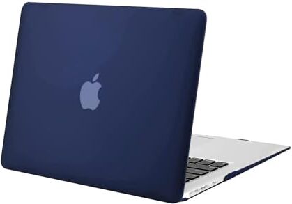 MOSISO Case Compatibile con MacBook Air 13 Pollici (Modelli: A1369 & A1466, Versione Precedente 2010-2017 Uscita), Custodia Rigid in Plastica,Blu Navy