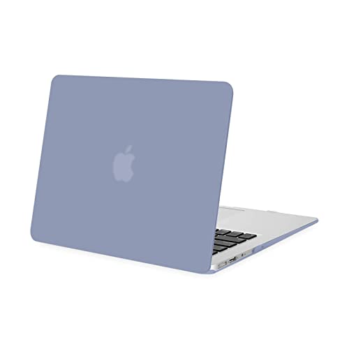 MOSISO Case Compatibile con MacBook Air 13 Pollici (Modelli: A1369 & A1466, Versione Precedente 2010-2017 Uscita), Custodia Rigid in Plastica, Lavanda Grigio
