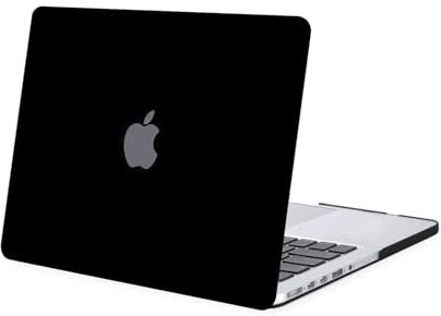 MOSISO Custodia Rigida Compatibile con MacBook Pro Retina 13 Pollici Vecchia Versione (Modello: A1502 & A1425) (Rilasciato 2015-Fine 2012), Plastica Case Cover, Nero