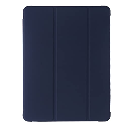 JOYLYJOME Compatibile con iPad (10,9 pollici), custodia pieghevole a forma di Y con scomparto per penne, materiale acrilico, blu scuro