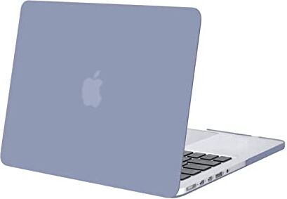 MOSISO Custodia Rigida Compatibile con MacBook Pro 15 Pollici con Retina Display A1398 (Versione 2015/2014/2013/2012), Plastic Case Cover Rigida Copertina, Grigio Lavanda